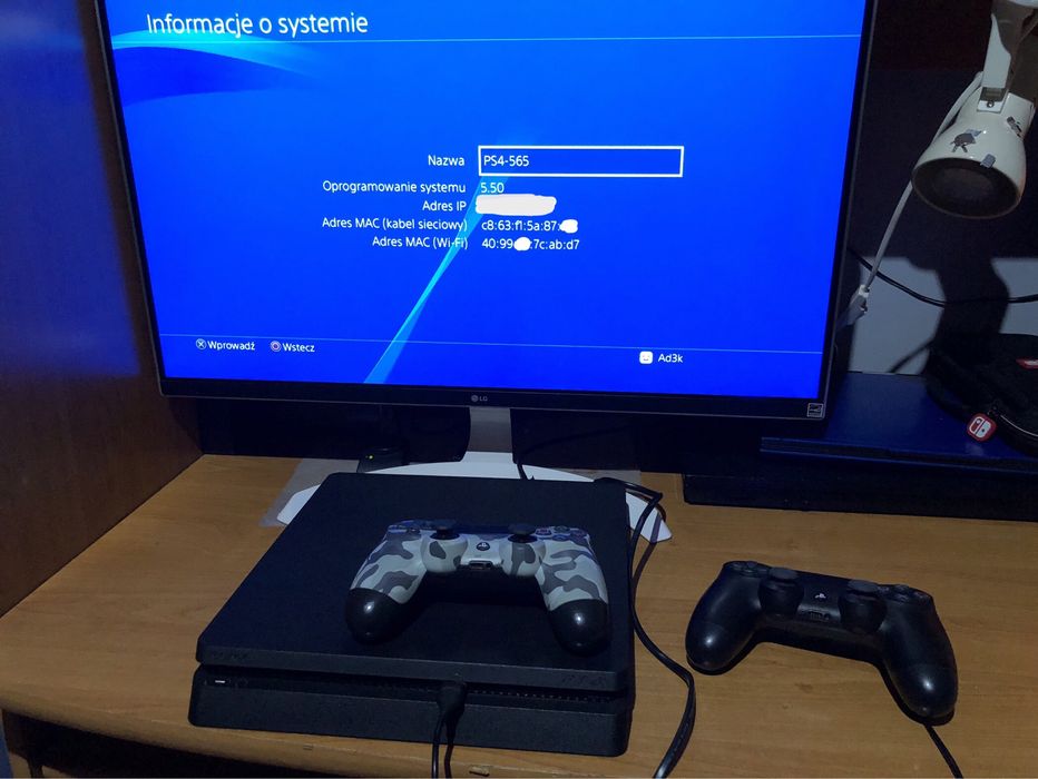 PlayStation 4 slim 500Gb, soft 5.50 pod Jelibreak