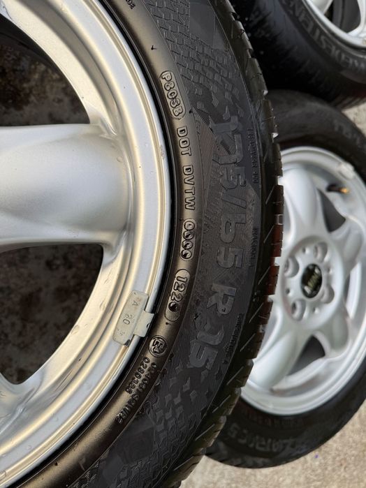 Jantes 15 4x100 Mini Cooper One com pneus