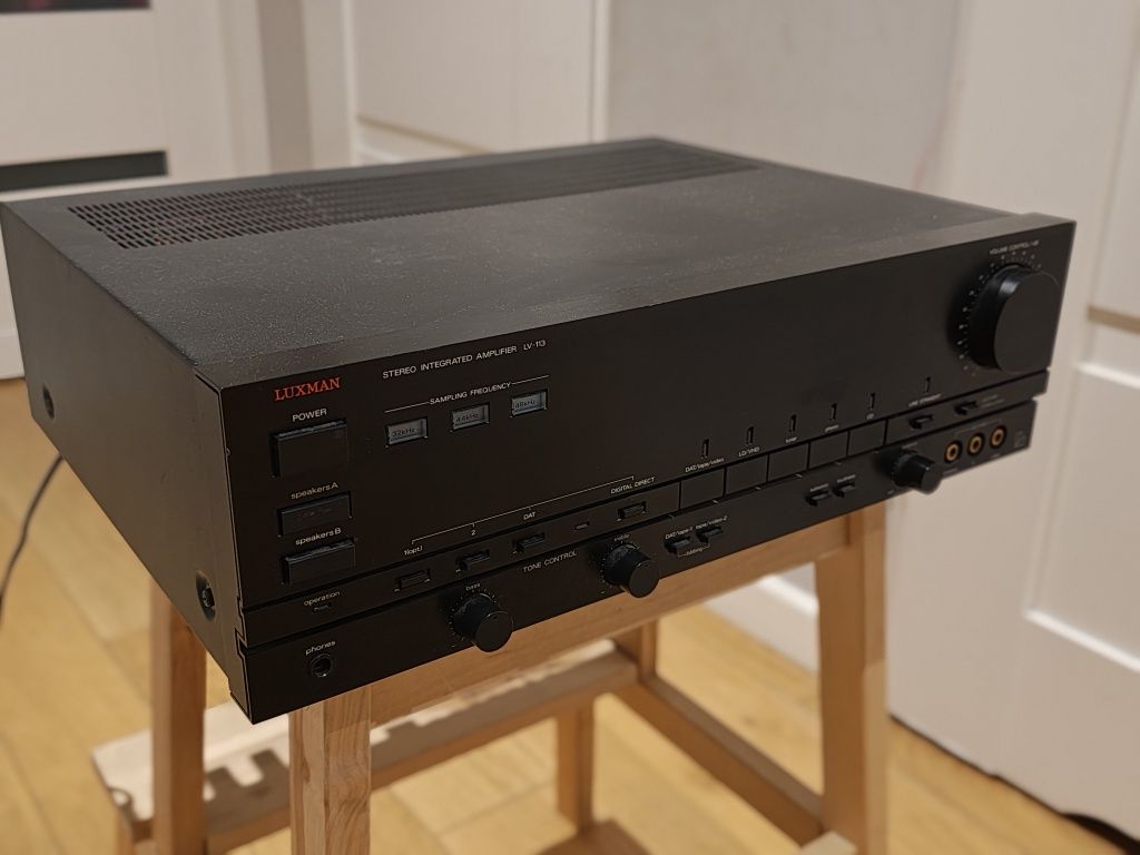 Luxman LV-113 wzmacniacz z DACem +D-113D +tuner T-2 +paragon z lat '80