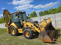Caterpillar  CAT 428E 2 - 2010 rok - cena: 162.000 + vat 432 3cx 4cx 590 580 71 110