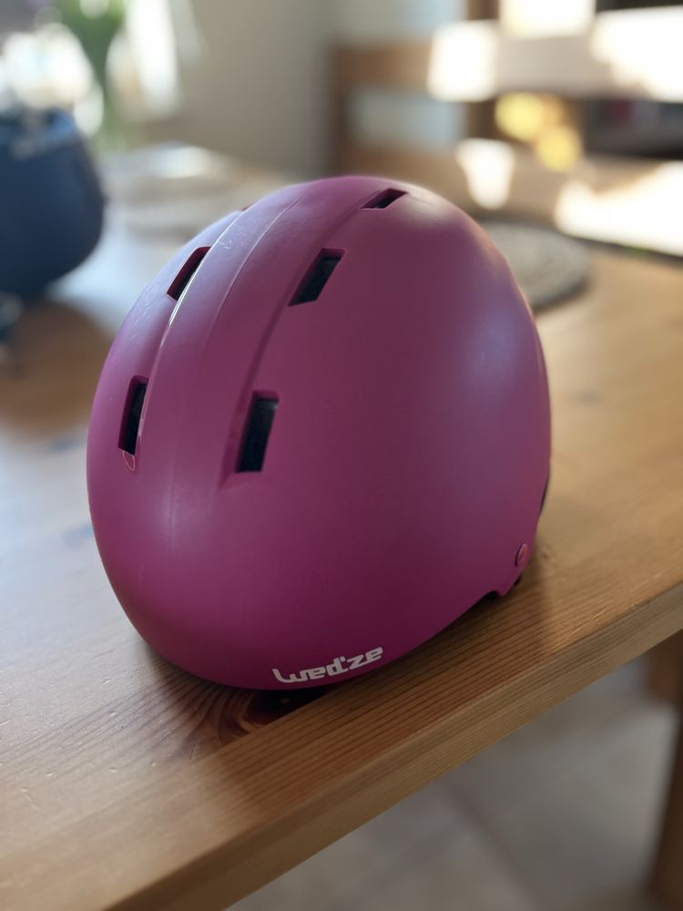 Kask narciarski dziewczęcy