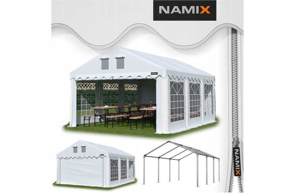 *** PROMOCJA *** Namiot COMFORT 5x6 imprezowy handlowy altana PVC 560