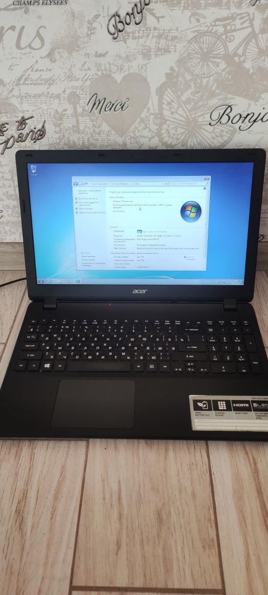 Продам ноутбук Acer Aspire ES1-512
