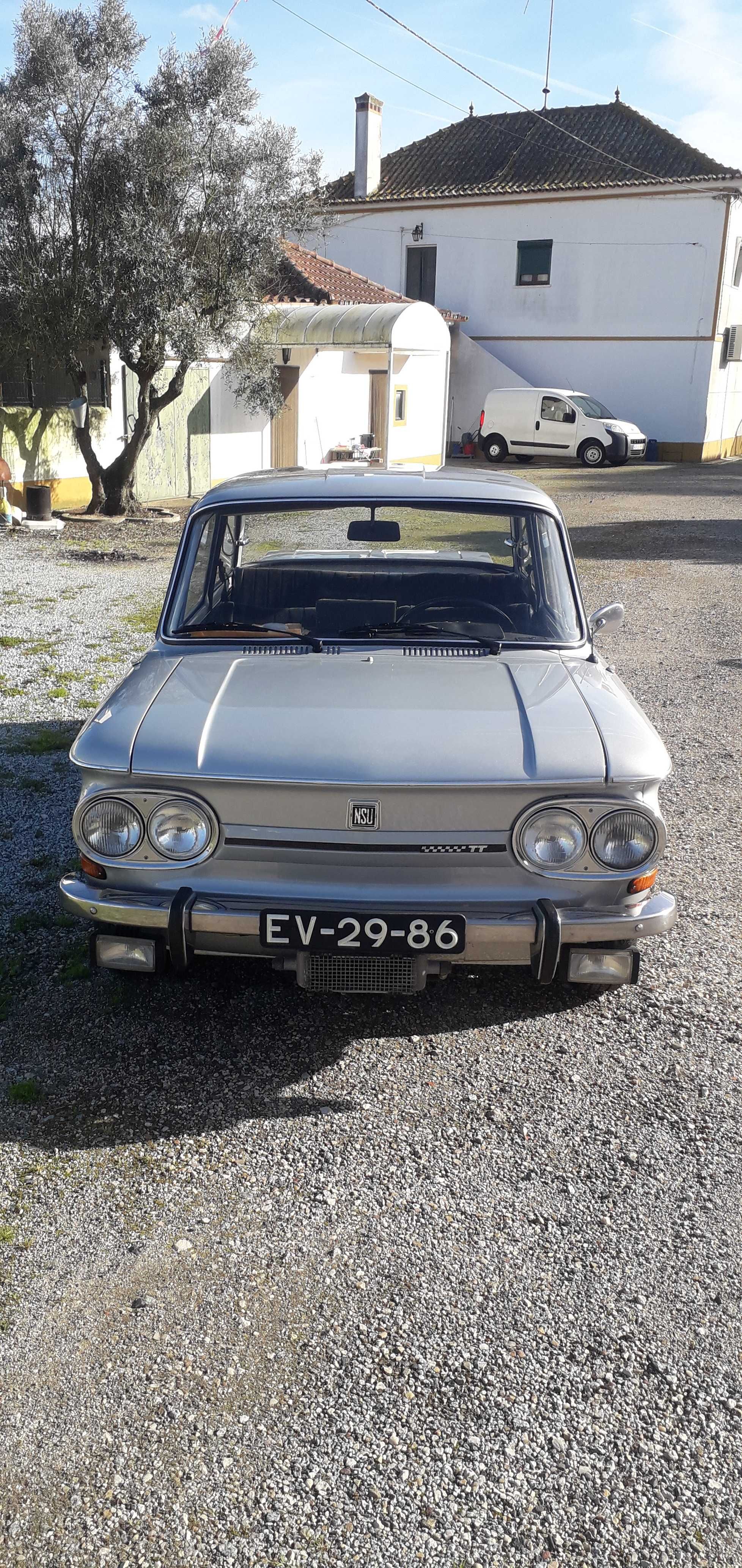 NSU  TT  1970, certificado pelo museu do Caramulo.