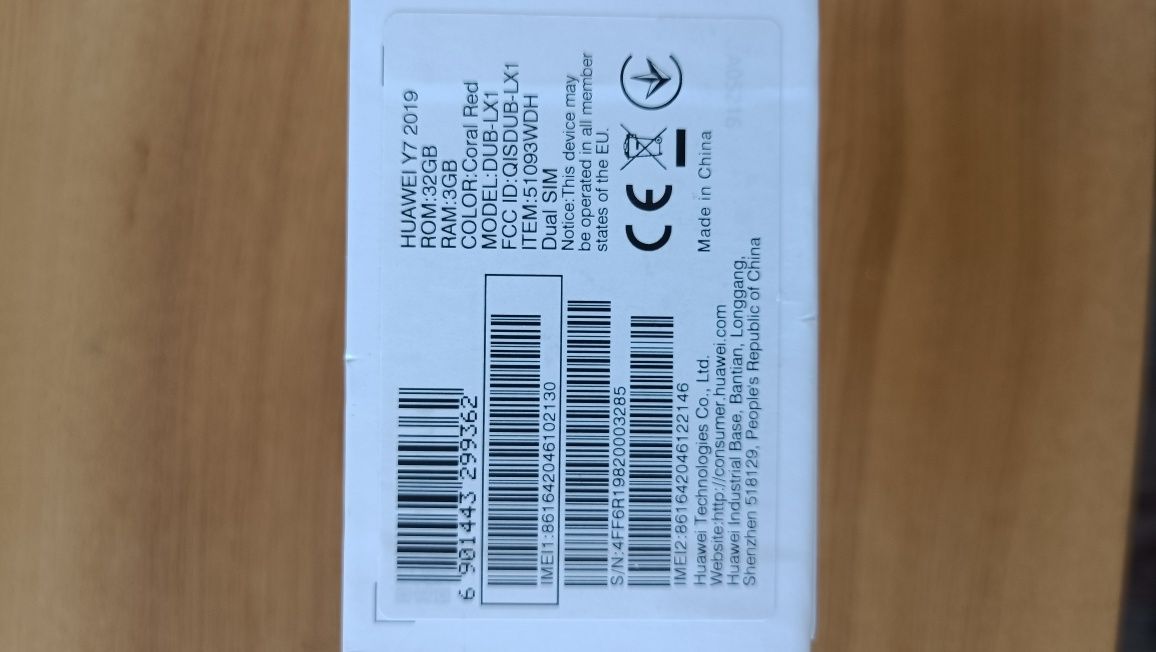 HUAWEI Y7 32GB 2019 Duo Sim