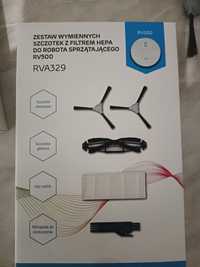 Zestaw wymiennych szczotek z filtrem HEPA do robota RV500