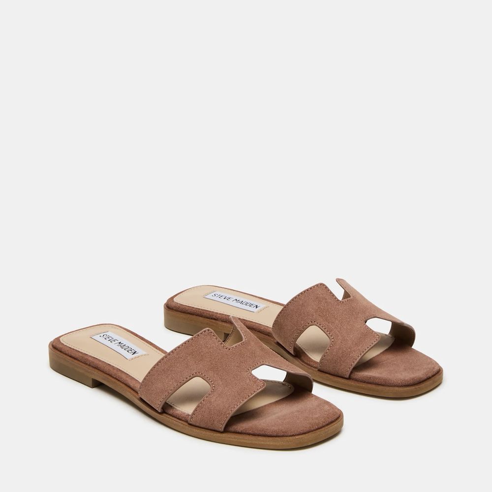 Жіночі шльопки тапочки Steve Madden Hadyn Mocha ОРИГІНАЛ