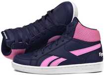 Buty za kostkę REEBOK ROYAL PRIME MID granatowo-różowe (CN4755) r.36,5