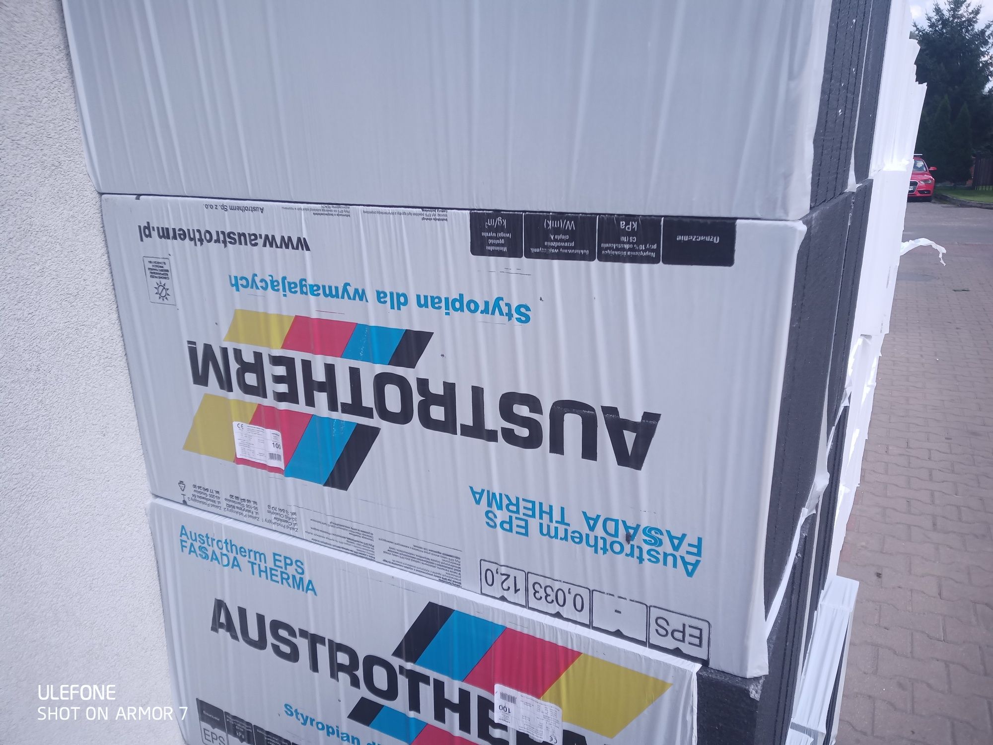 GRAFIT Styropian z Transportem, twardy cena brutto z vat ! promocja !!