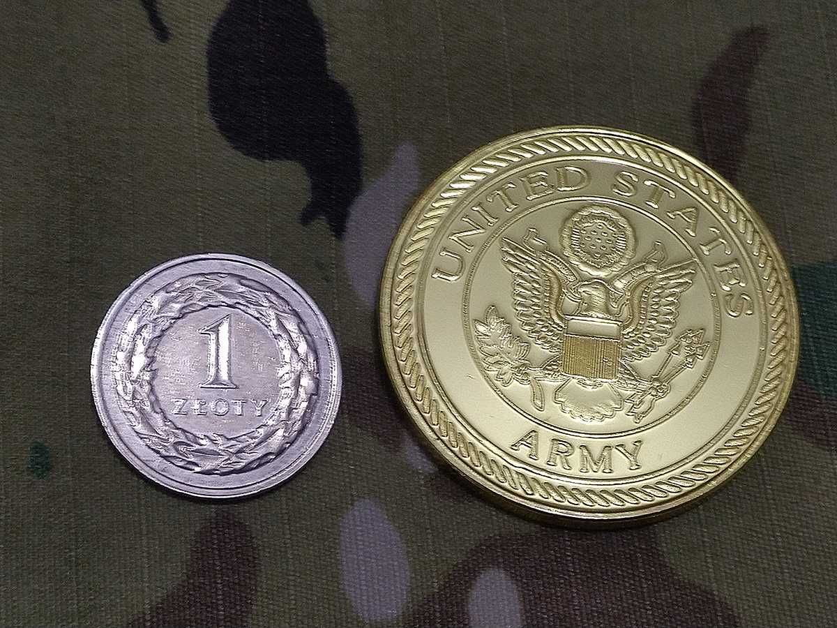 Challenge coin 101 Dywizja Powietrznodesantowa US Army