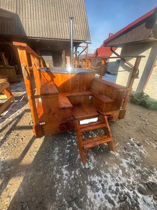 Relaks na kółkach - mobilna sauna/balia/jacuzzi