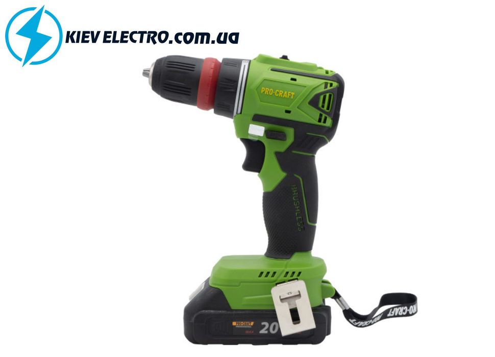 Шуруповерт Procraft PA18LiN DFR (с 1 акб и зу) СУПЕР СКИДКА !