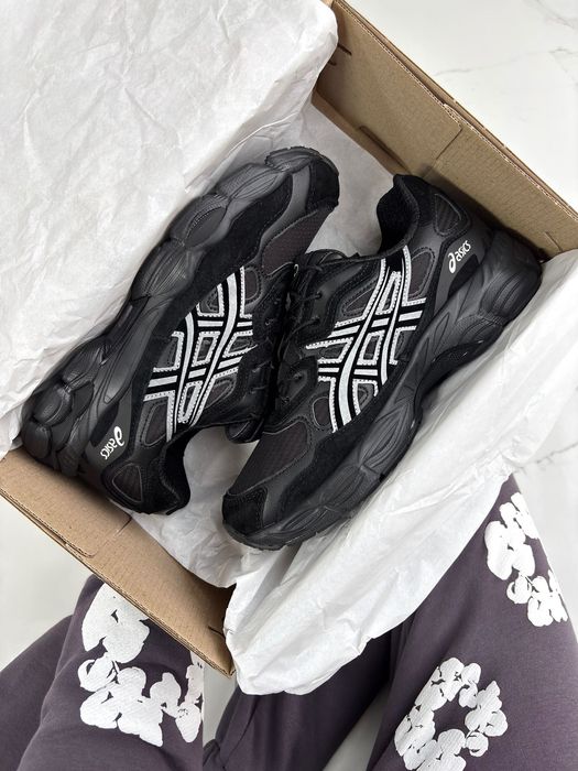 37-46 р кросівки Asics Gel NYC Black Termo gore-tex