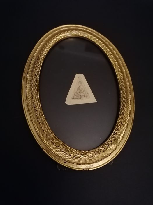 Jan Piotr Norblin - mężczyzna siedzący na ziemi