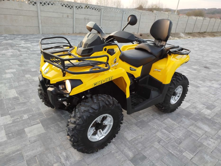 Can AM Outlander 450 long wspomaganie zarejestrowany opłacony