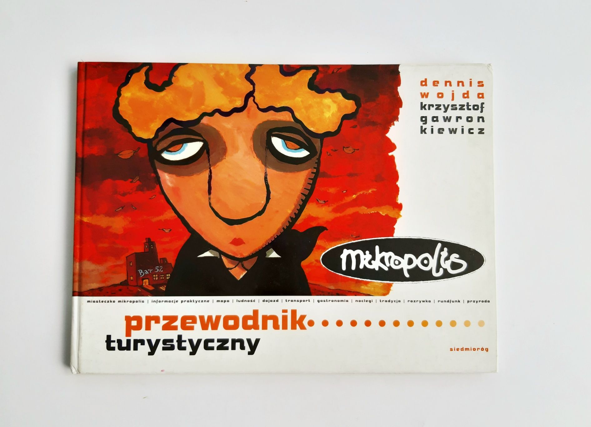 Przewodnik Turystyczny Mikropolis komiks wojda gawronkiewicz