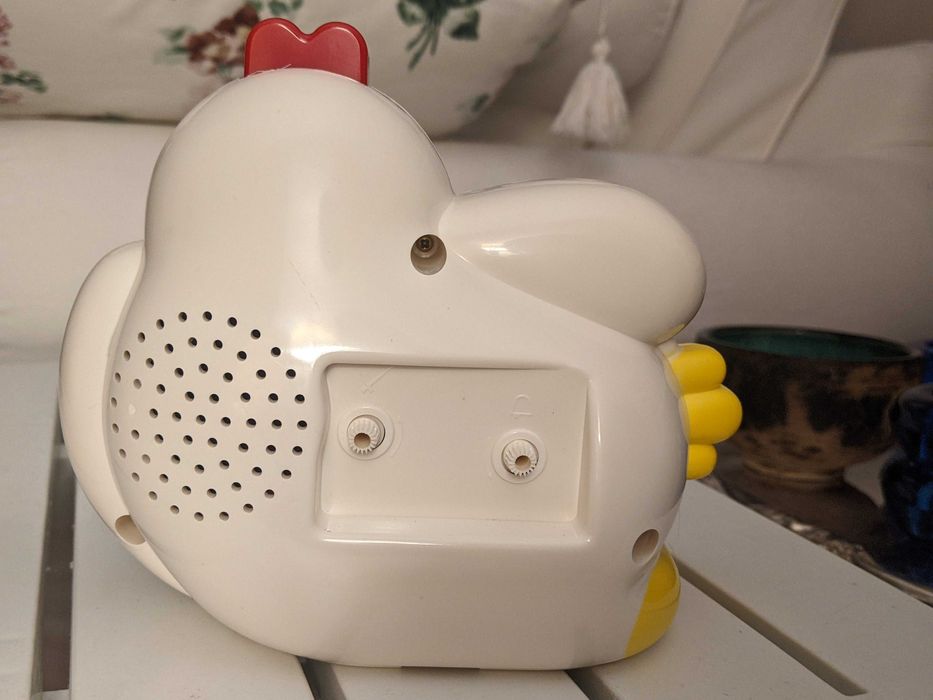 Будильник-годинник півник з озвученням Японія Сітізен 80-е