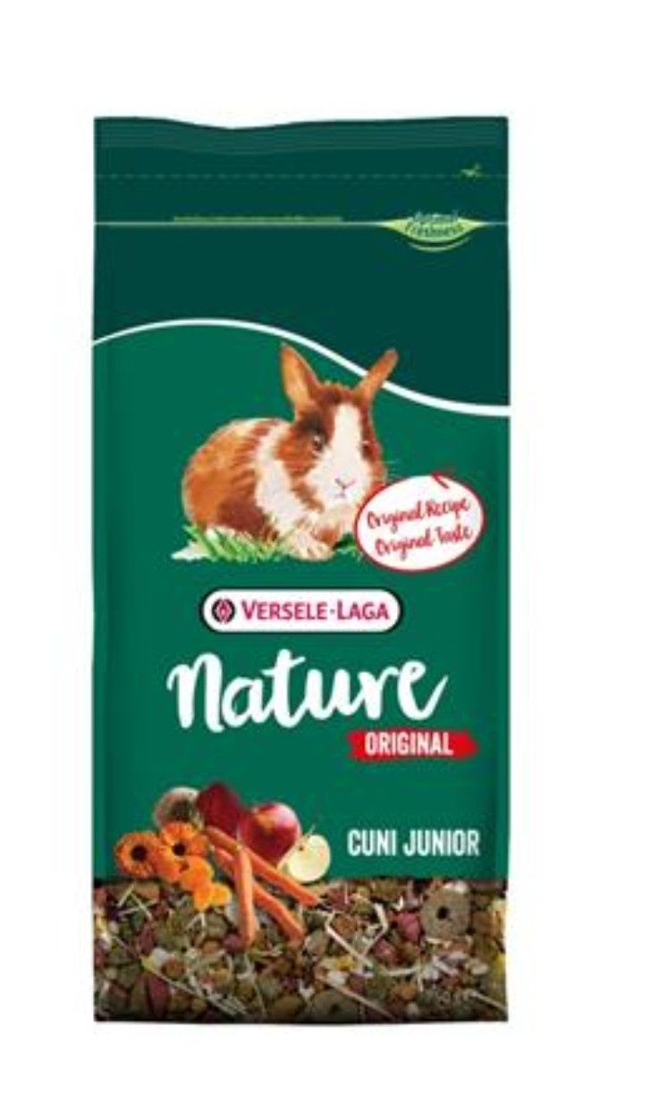 Versele laga Cuni Junior Nature Original 750g - pokarm dla młodych kró