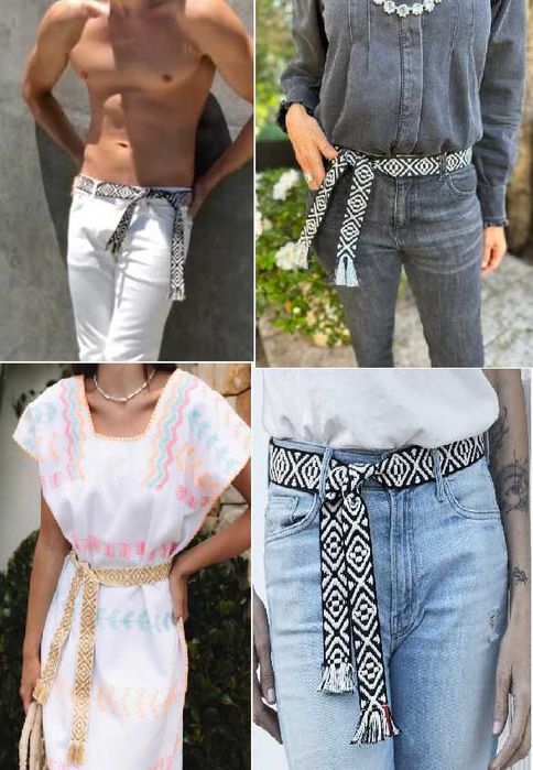 Пояс/крайка текстильний з візерунком-«Bands of LA»-Лос-Анджелес