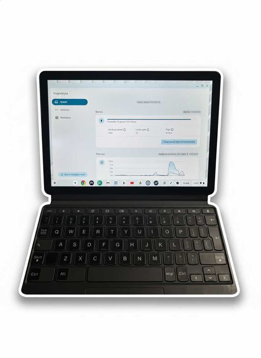 Laptop/Tablet 2w1. Lenovo Ideapad Duet 2 10.1'' 4GB/64GB ChromeBook