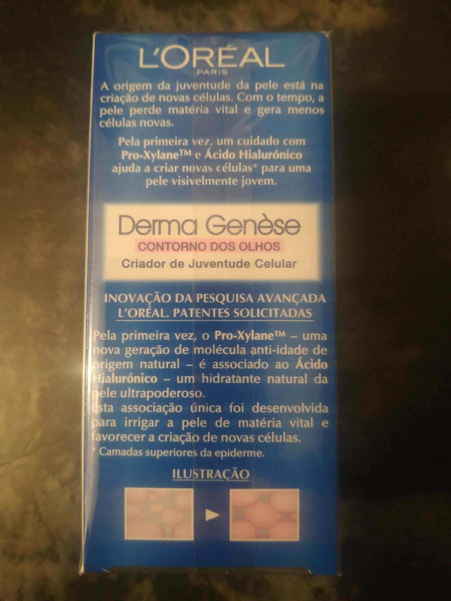 Derma Genese L'Oreal contorno dos olhos