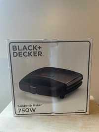 BLACK+DECKER BXSA750E - Grill elektryczny 750 W