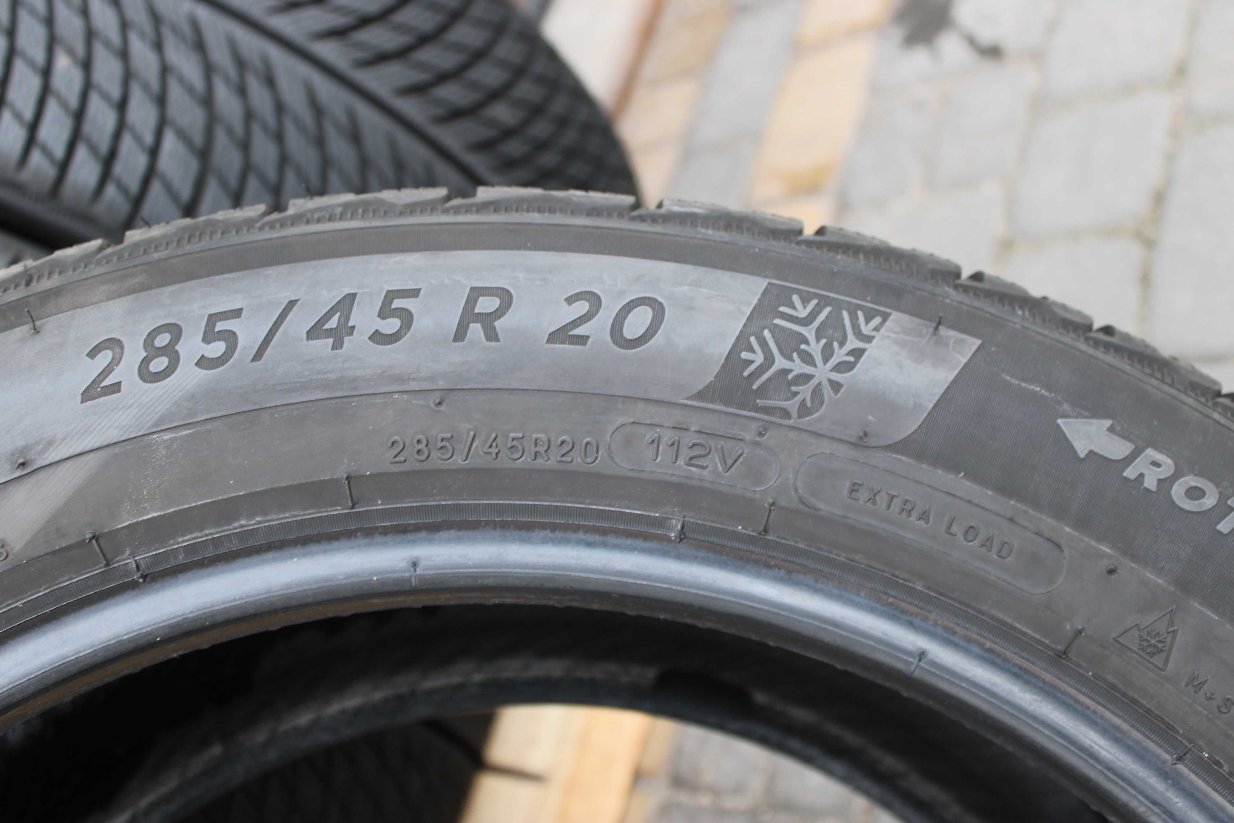 285/45R20 Michelin Pilot Alpin 5 SUV 112V XL 2021r 8mm ZIMOWE J.Nowe