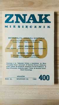 Czasopismo ZNAK / nr 400, 1988 rok