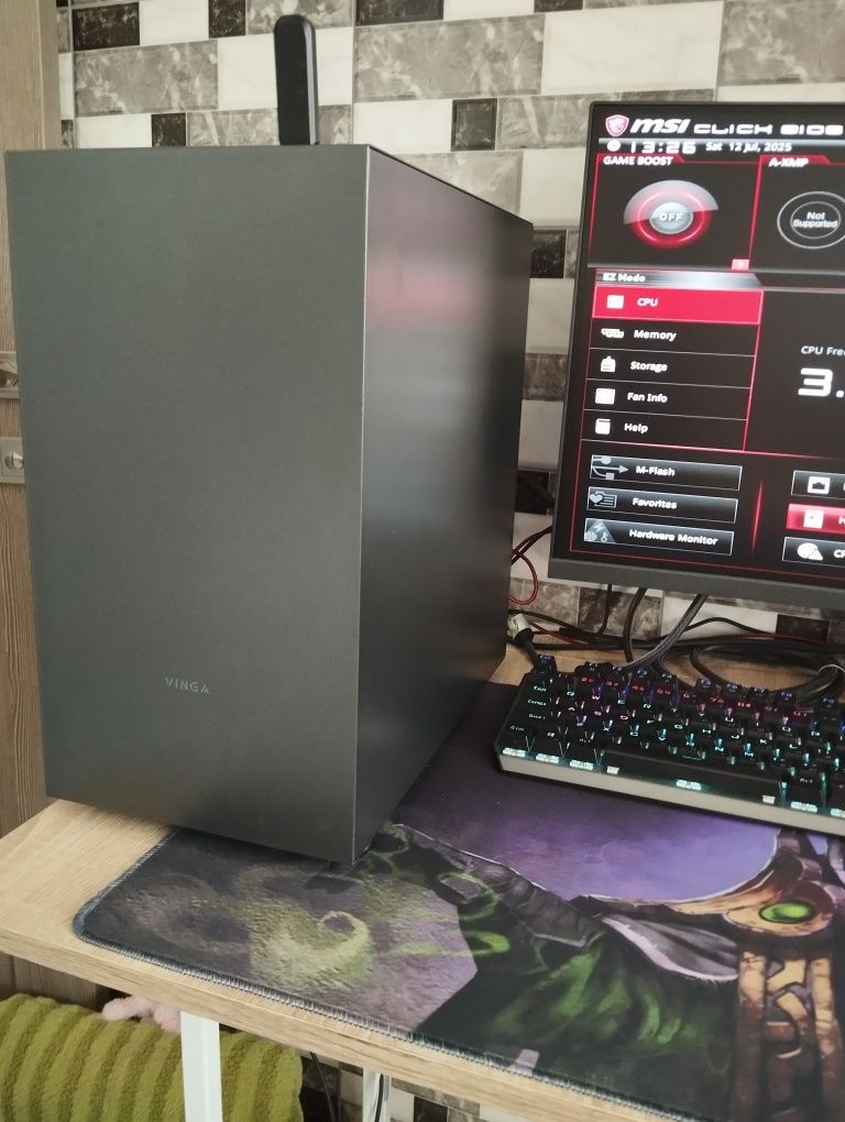 Потужний ігровий комп'ютер на базі Ryzen 7