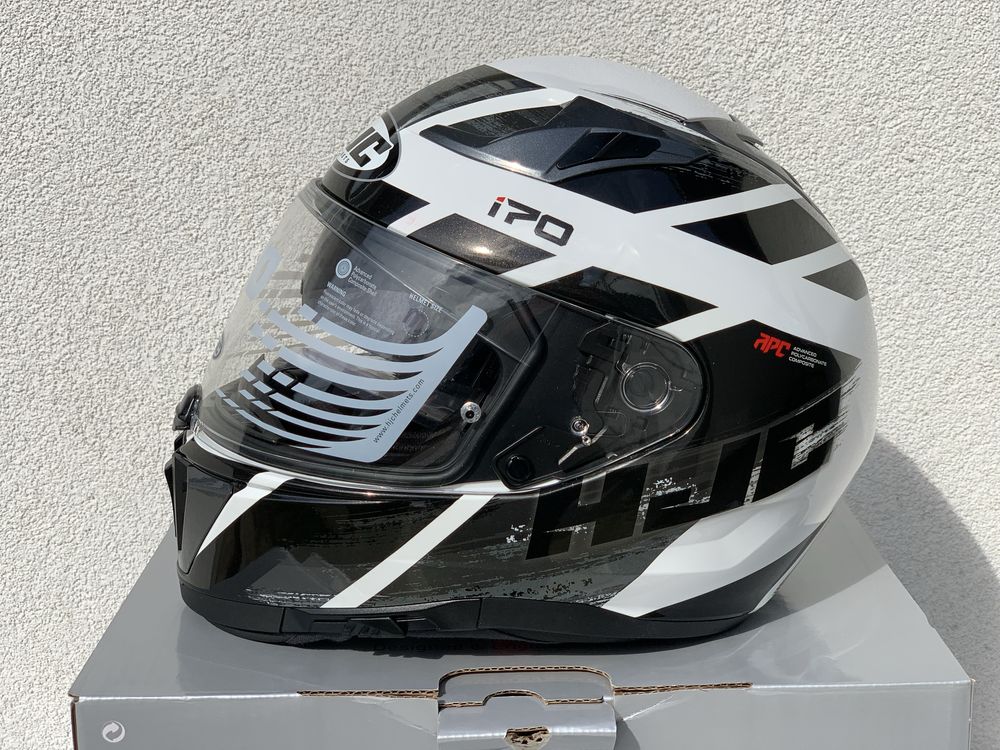 Kask motocyklowy HJC i70 REDEN rozmiar M, Blenda,Pinlock, Poliweglan!