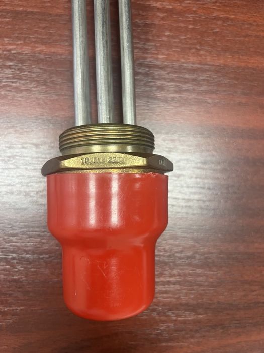 Блок тенів прямий, 10500 Вт, різьбовий 2», нержавійка, 220 В