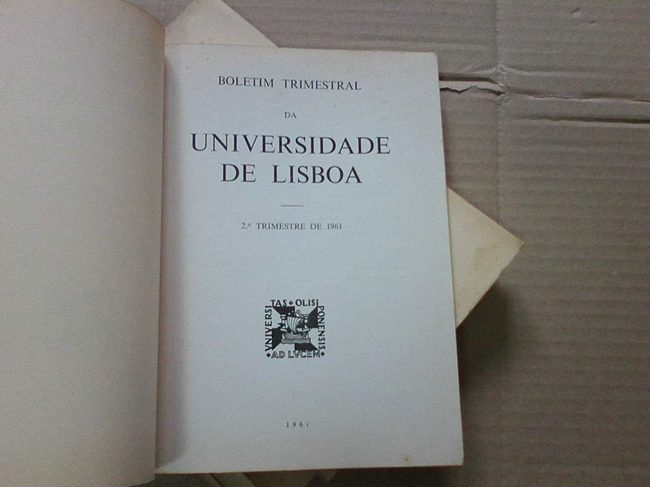 Boletim trimestral da Universidade de Lisboa