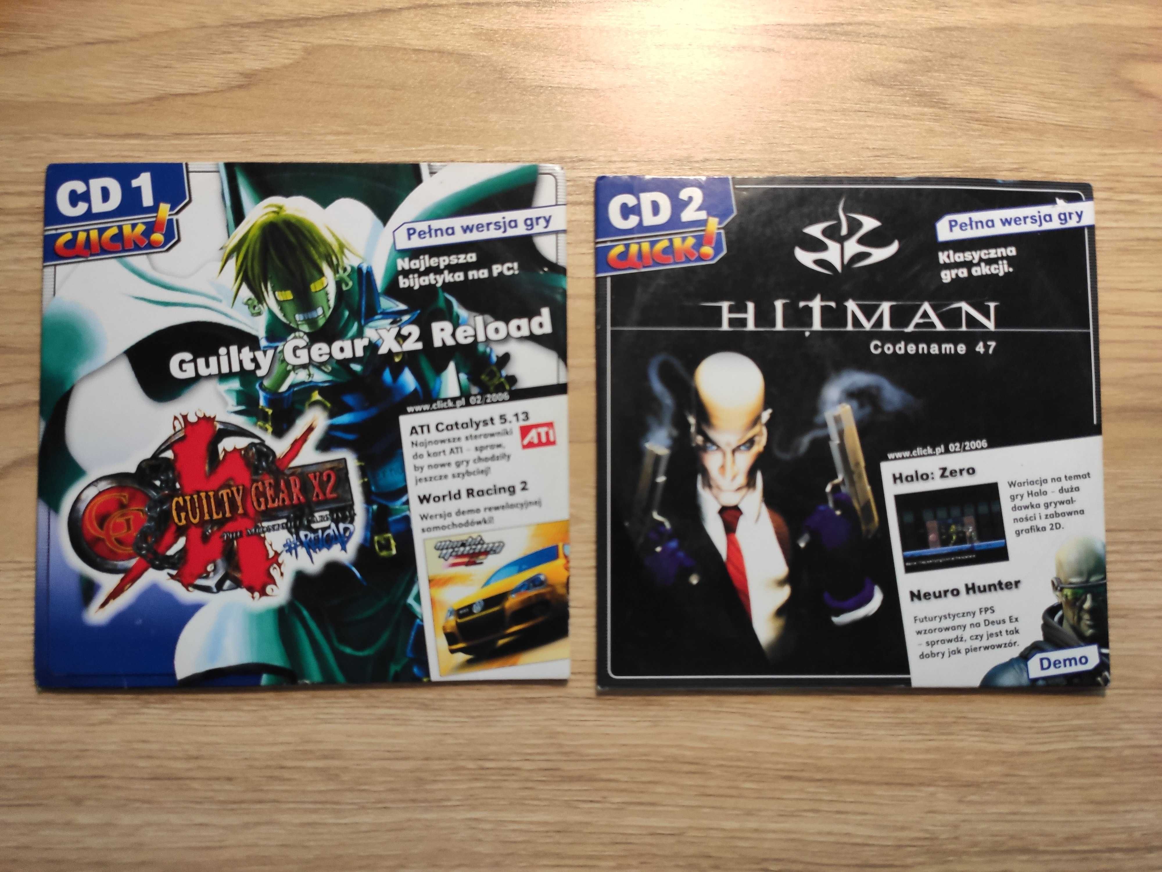 Guilty gear X2 reload & Hitman codename 47- gry PC CLICK!