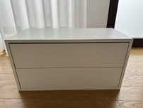 Armário / módulo branco com 2 gavetas Eket IKEA