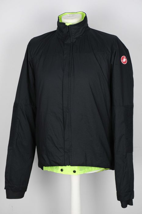Castelli zimowa  męska ocieplana kurtka rowerowa nowa r XXXL