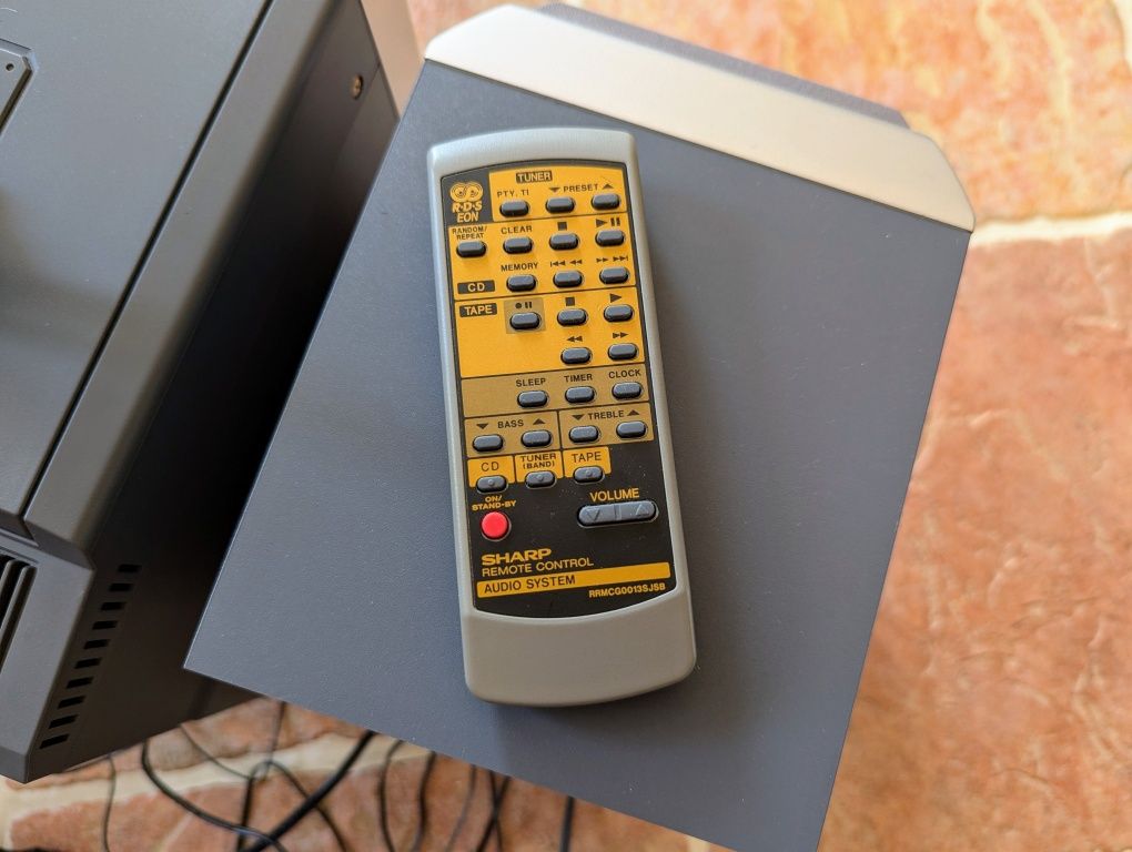 Stara wieża/ radio CD magnetofon Sharp XL-40 Micro Component System