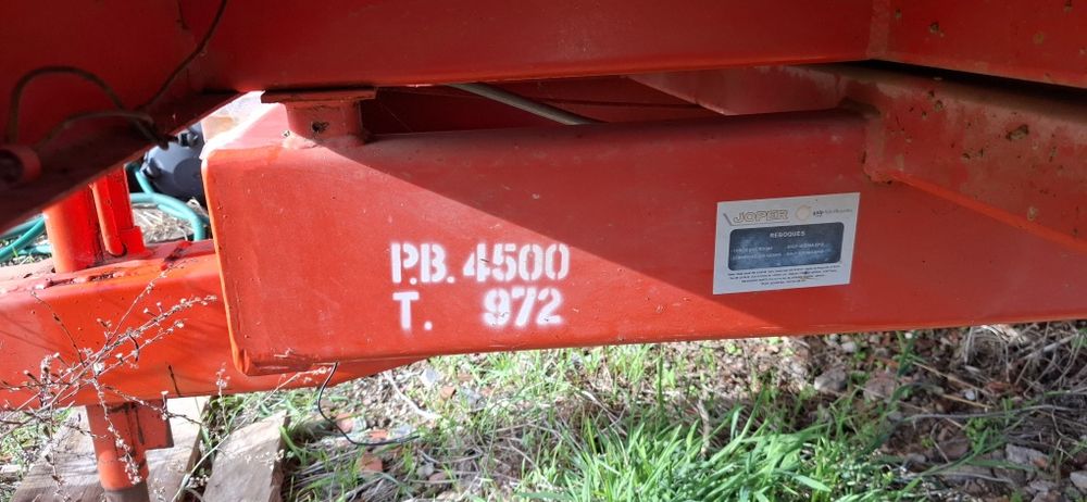 Reboque agrícola tri basculante joper