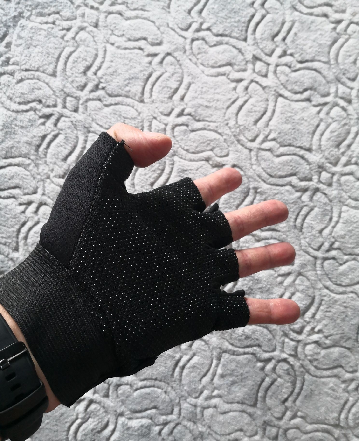 Rękawiczki ochronne sporty ekstremalne czarne XL