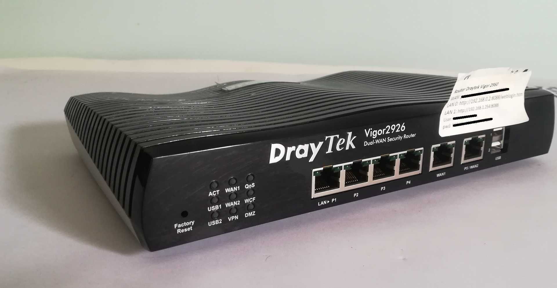 Router Draytek 2926