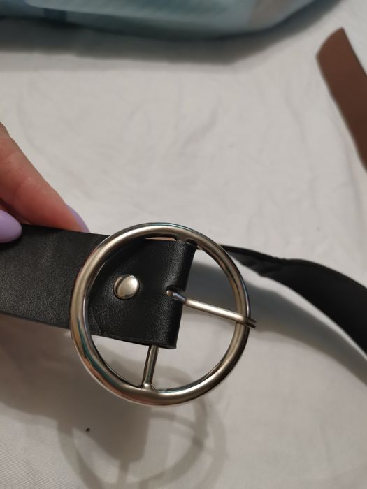 пояс кожзам под штаны платье унисекс