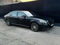 Mercedes-Benz Klasa S long pakiet szofer stoliki ekrany masaże monitory