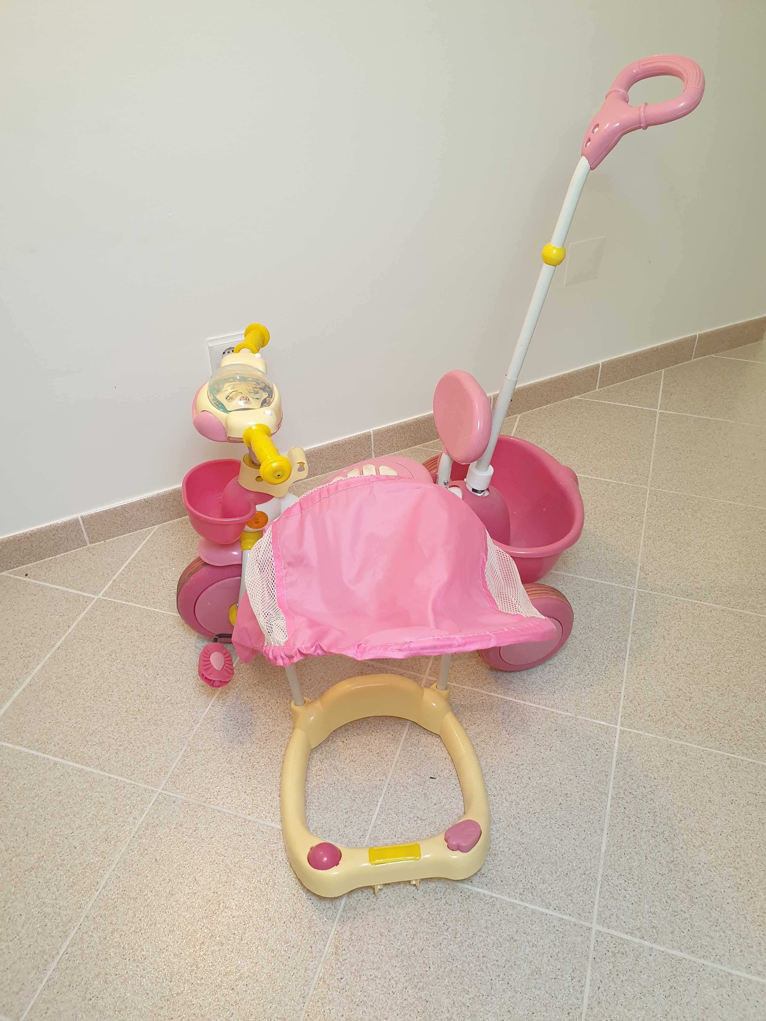 Triciclo Rosa para criança