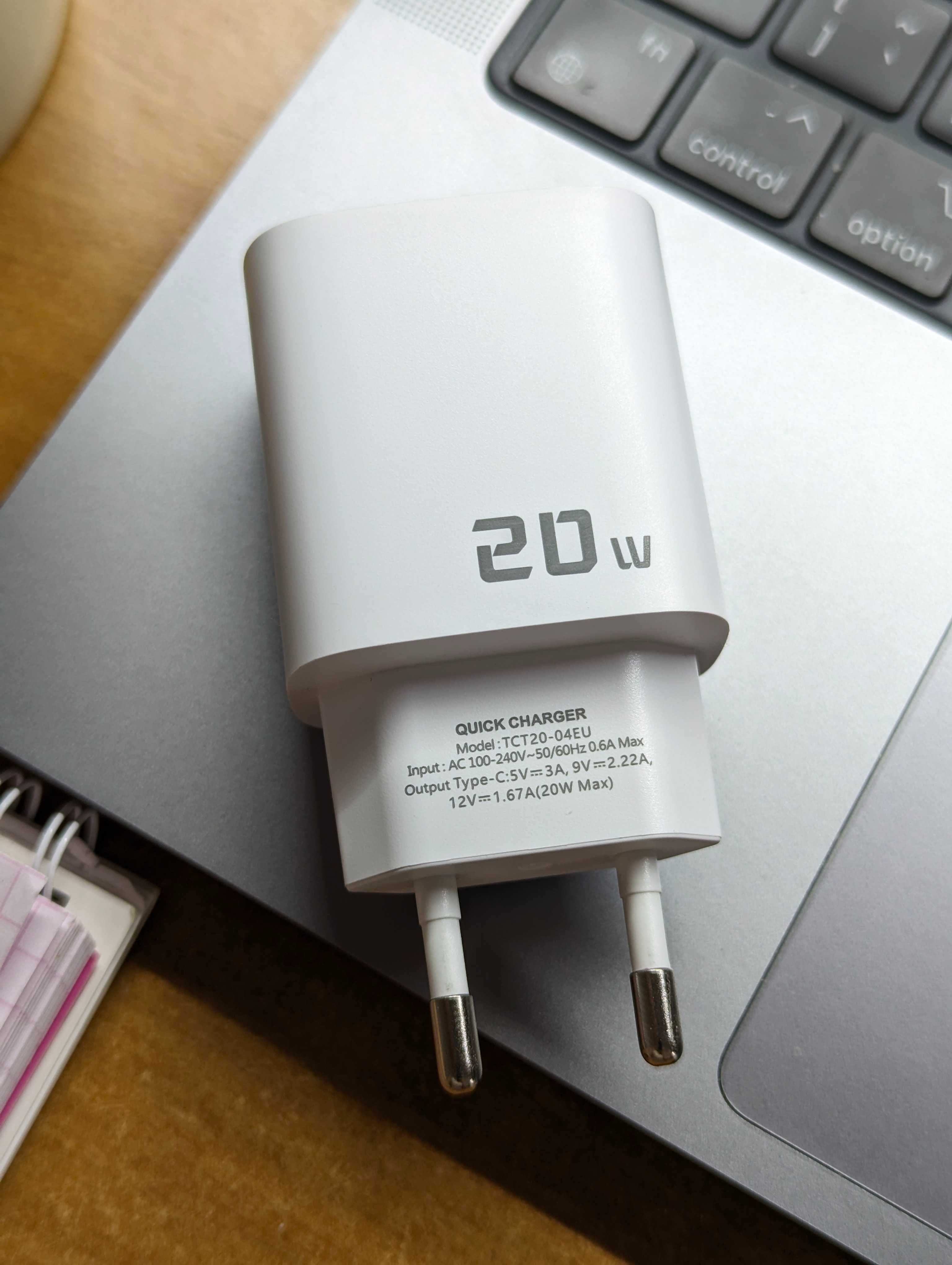 Зарядний пристрій 20W USB Type C