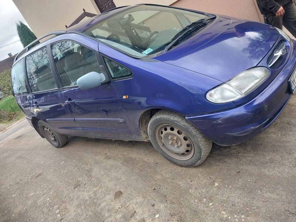 Części Ford galaxy 2.3 16v silnik skrzynia zdedzak drzwi szyba