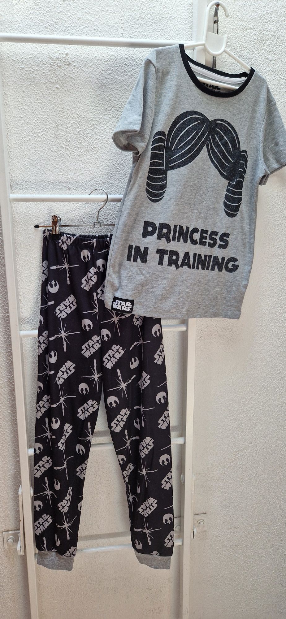 Pijama de menina para fãs de STAR WARS (12 anos / 146 cm)