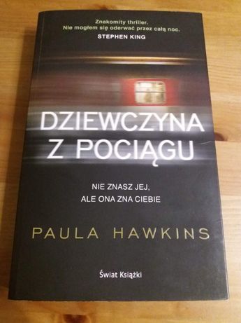 Paula Hawkins thriller "Dziewczyna z pociągu"