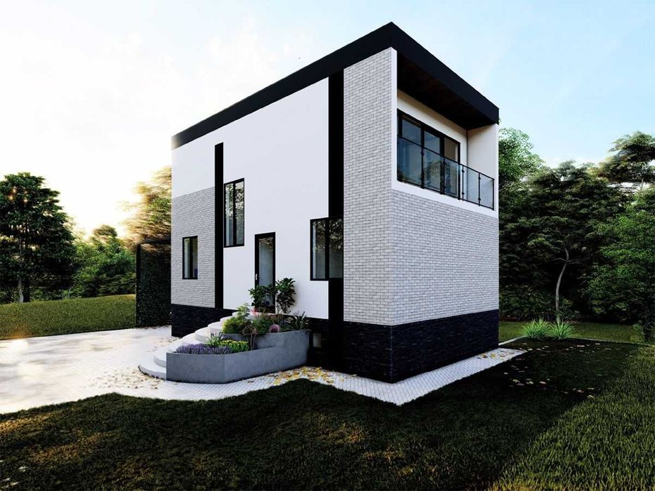 Енергоефективний будинок 110м2 за 45 днів з СІП панелей в Борисполі