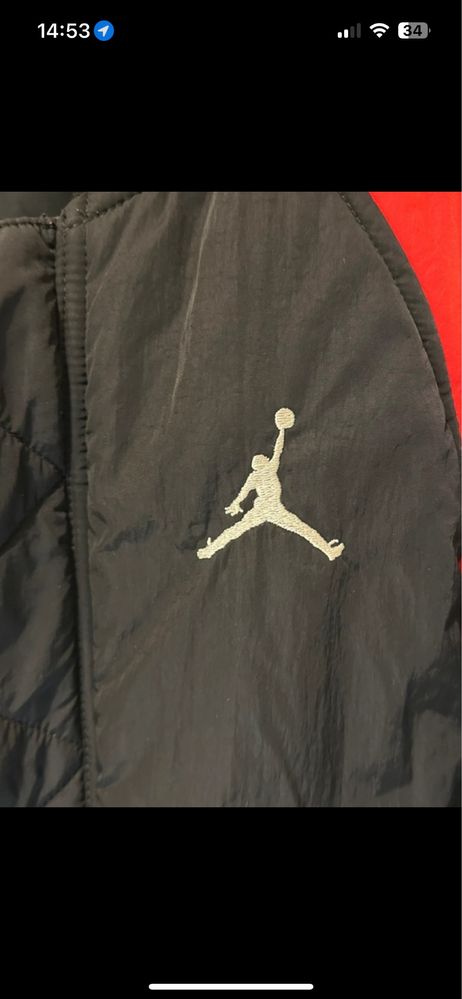 jordan nike kurtka dwustronna zimowa męska