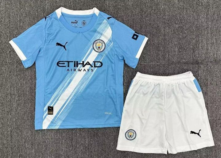 Kit Criança Man. City, Man. United, Liverpool, Chelsea, Arsenal, Etc