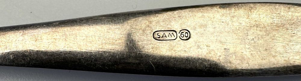 Widelczyki do ciasta  5 sztuk posrebrzane